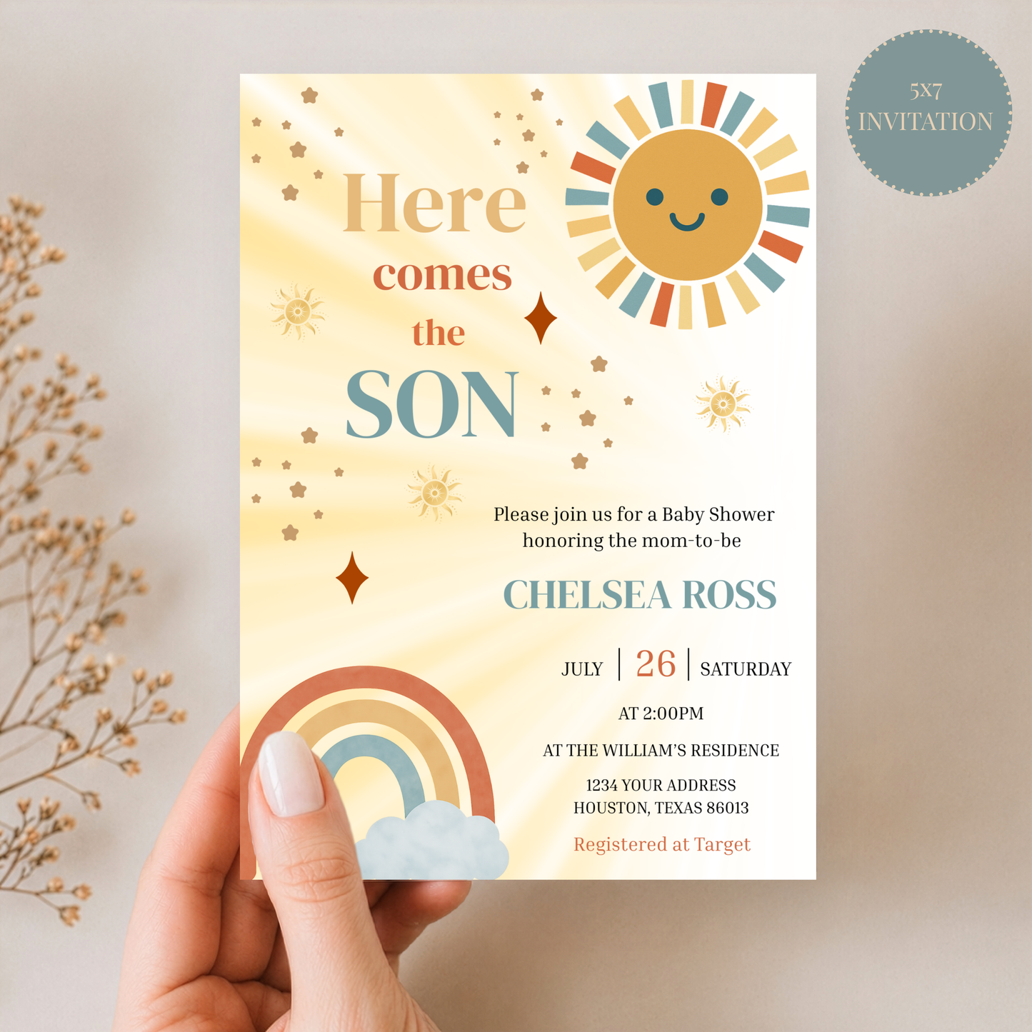 Here Comes the Son Baby Shower Bundle