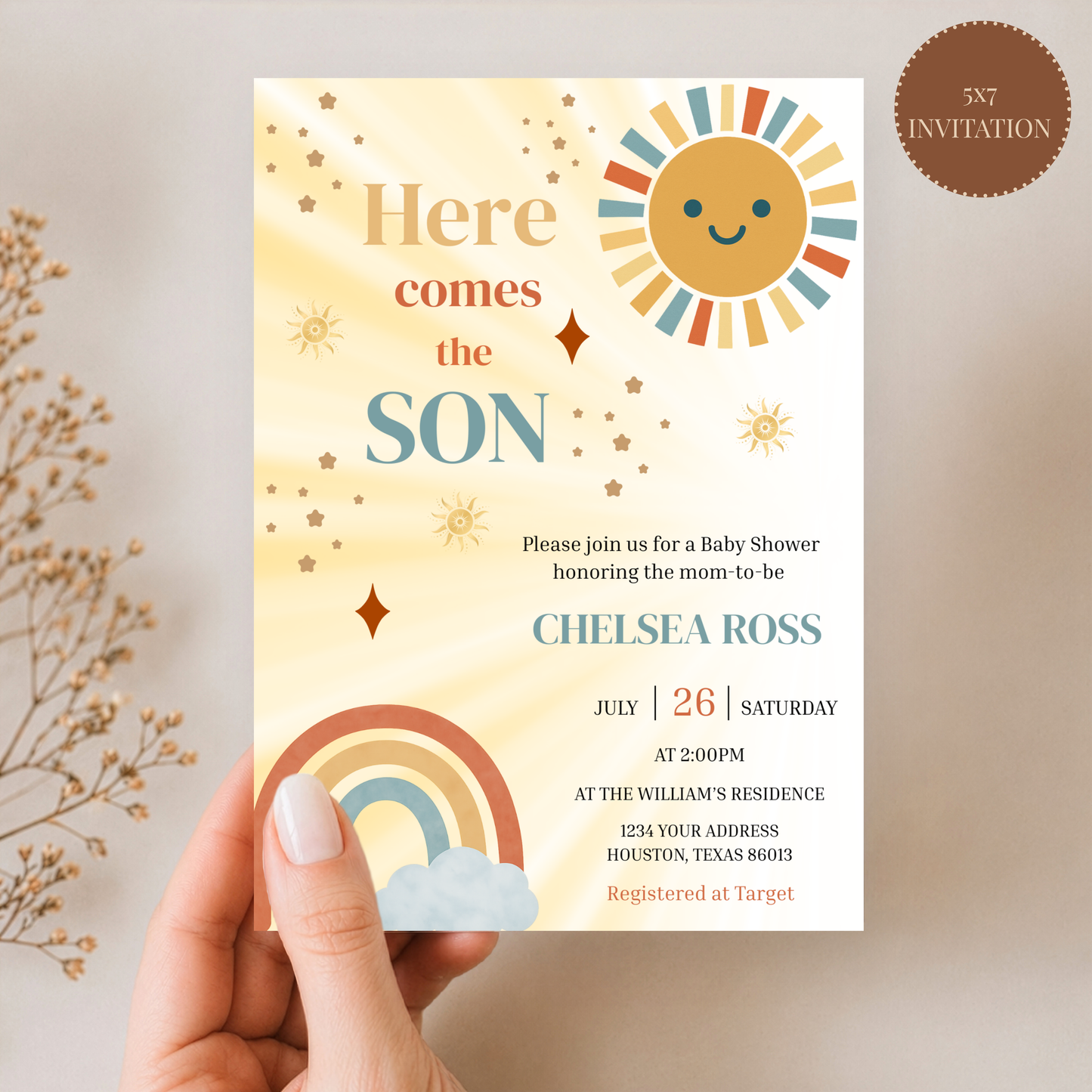 Here Comes the Son Baby Shower Bundle