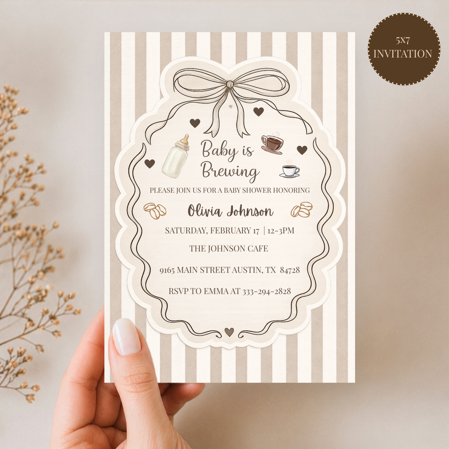 A Baby Is Brewing Baby Shower Bundle